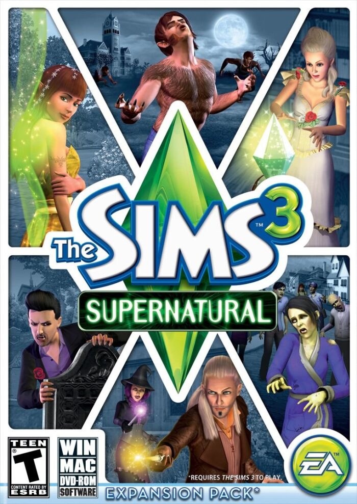 TheSims3 Supernatural COVER - GameKeyShop
