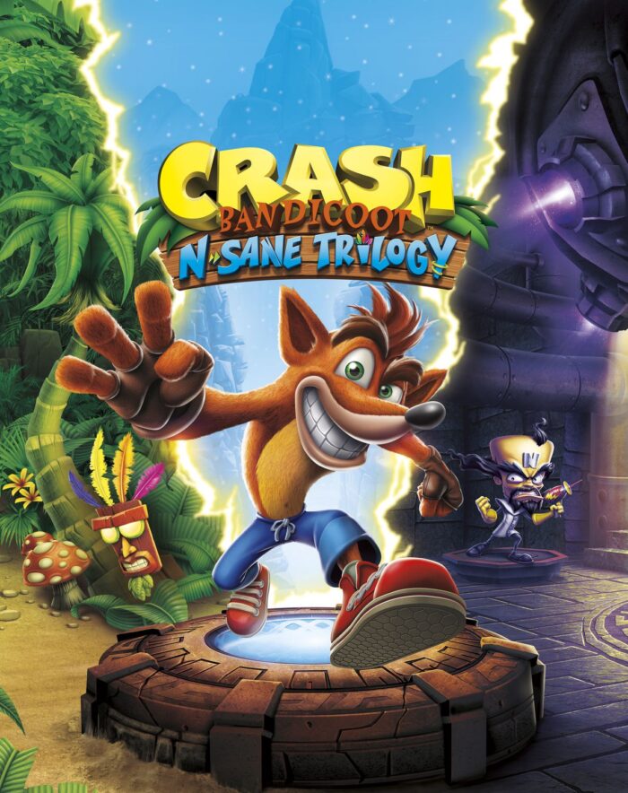 crash bandicoot n sane trilogy cover original - GameKeyShop