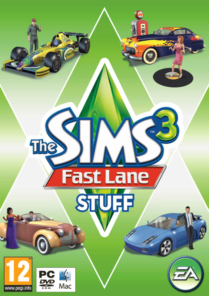 the sims 3 fast lane stuff cover original - GameKeyShop